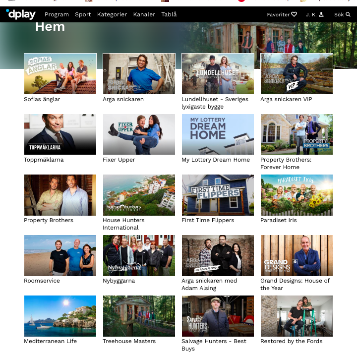 TV-program om renovering
