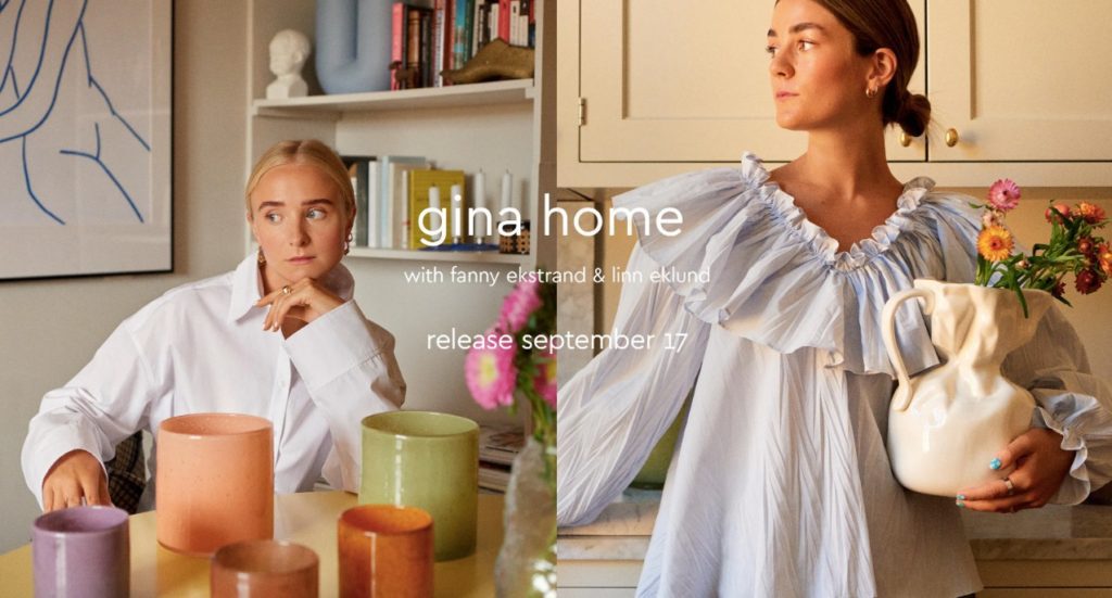 Gina tricot har lanserat Gina home