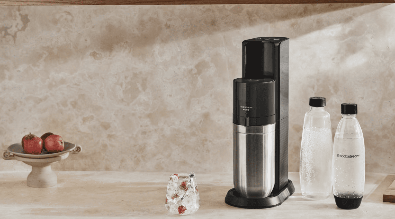 SodaStream lanserar E-DUO, den nya generationens kolsyremaskin