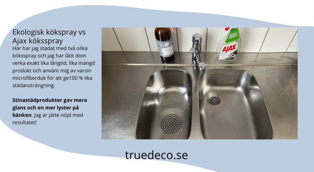 Ekologiska städprodukter från Stinastadprodukter.se