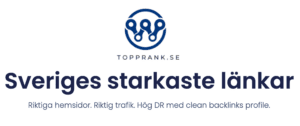 Topprank, länkbygge och länkstrategi