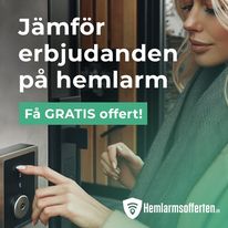 Hemlarmsofferten: jämför erbjudanden på hemlarm